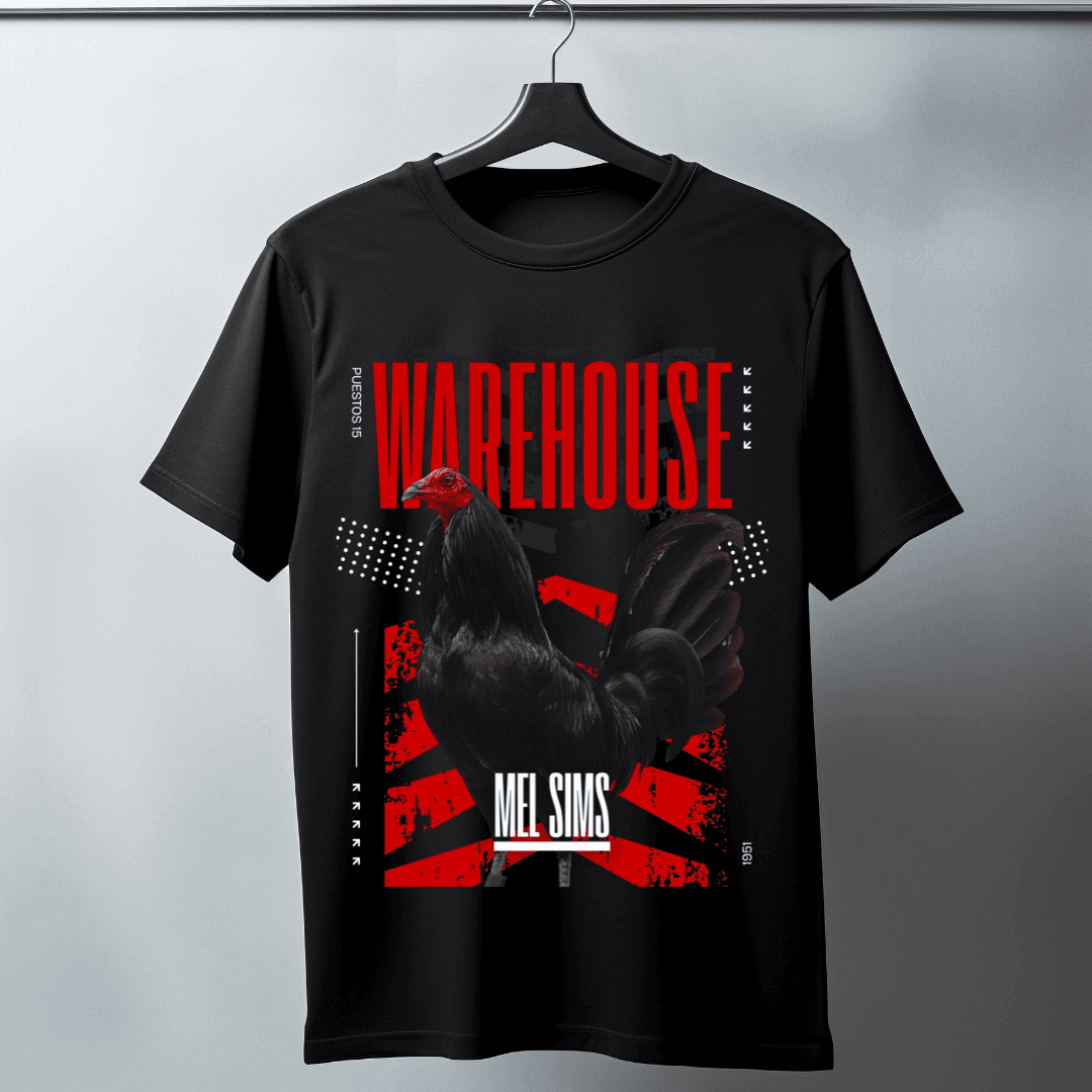 Playera Brown Red 03